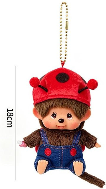 Monchhichi Schlüsselanhänger, Unisex, Rot - Bild 1