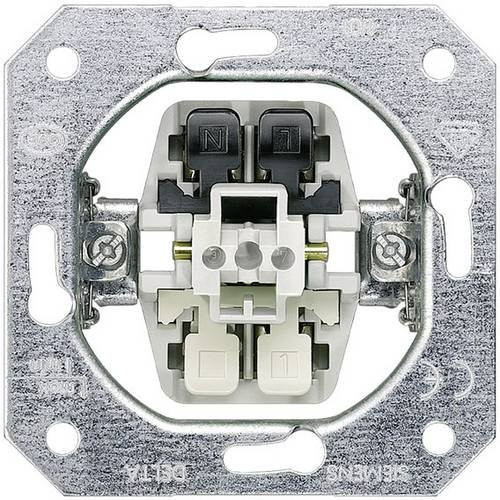 Siemens Schalterprogramm Delta Taster weiß 10 Stück - Bild 1