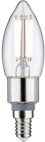 Paulmann LED Filament Kerzenlampe E14 5W Transparent Durchmesser: 35 mm, Höhe: 117 mm - Bild 1