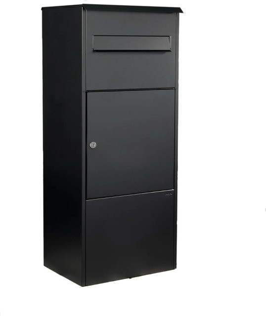 MEFA Paketkasten Oak in Schwarz B: 100,9 cm, T: 42,1 cm, H: 34,3 cm - Bild 1
