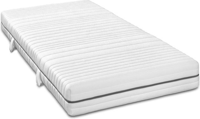 Kaltschaummatratze Luna Classic H3 in Grau und Weiß, Breite: 80 cm, Länge: 200 cm - Bild 1