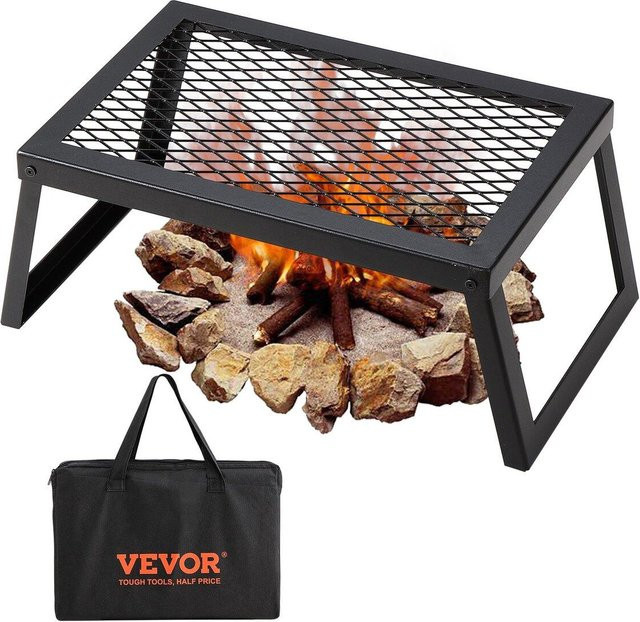 Buying Solutions MB Faltbarer Camping-Grill aus Stahl in Schwarz - Bild 1