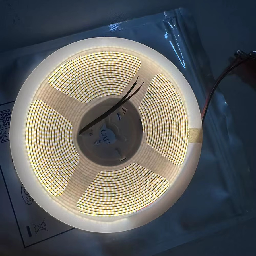 Tayire COB LED-Streifen Flexibles Lichtband mit 400 LEDs/m in Weiß, 3mm superdünn, CCT Warm-Kaltweiß, Ra90 - Bild 3