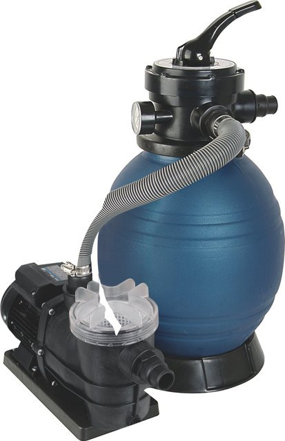 T.I.P. Sandfilteranlage SPF 250 F mit 6000 l/h Leistung und 6m Schlauch - Bild 1