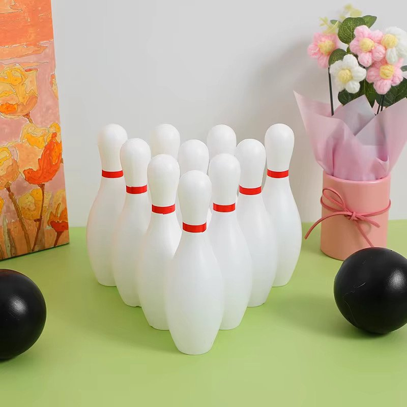 TMZ Bowling-Set, Kunststoff, Bunt / Mehrfarbig, Weiß - Bild 3