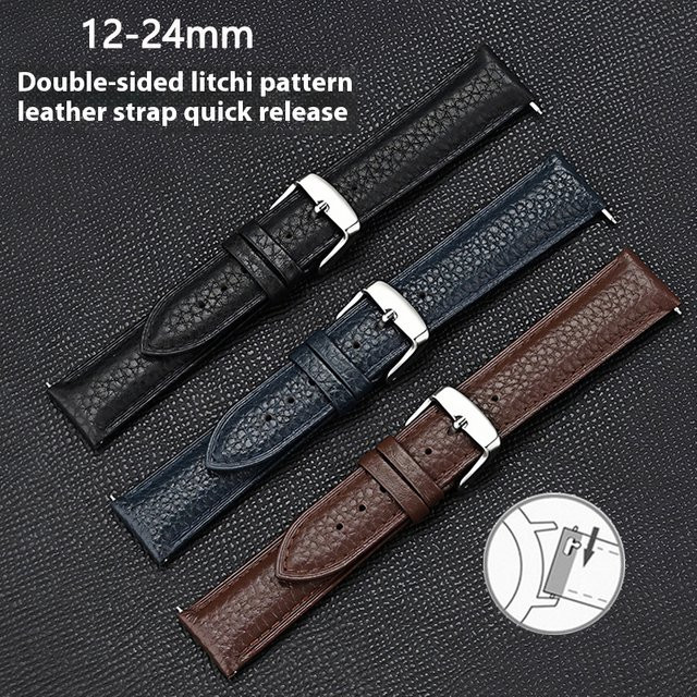 strapfreak Uhrenarmband Leder, Herren Damen - Bild 1