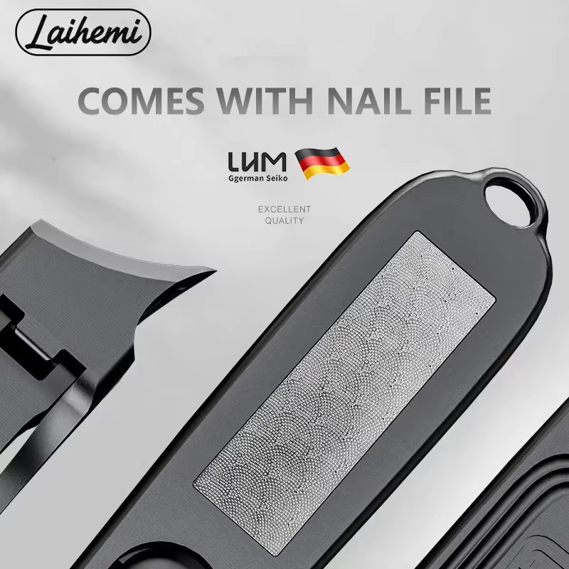Laihemi Nagelknipser, Schwarz, Matt, Unisex - Bild 3