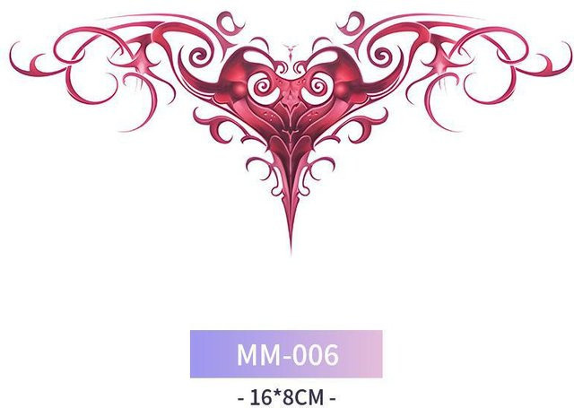 Skin & Shade Tattoo-Aufkleber Succubus Pure Desire & Love Totems, Unisex - Bild 1