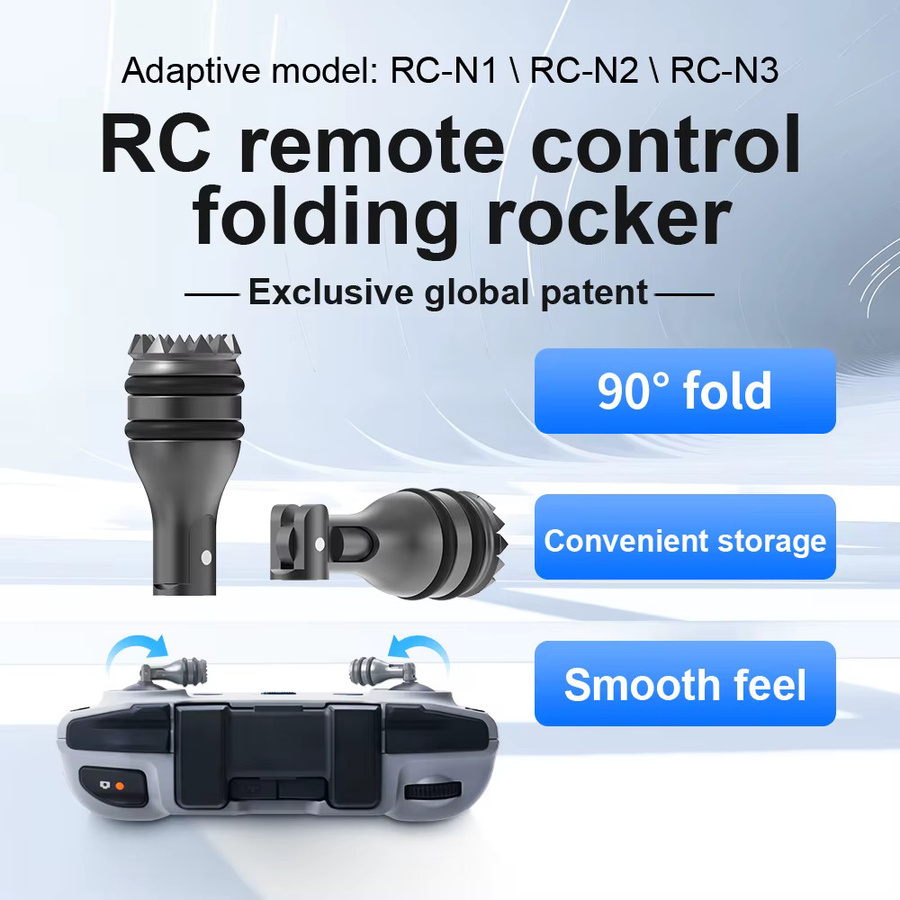 DJI Fernbedienungs-Joystick Ersatz-Daumen-Rocker in Grau für Mavic 3 Pro, Neo, Mini 5 Pro, Mini 4 Pro und Air 2S RC-N3/RC 2 Controller - Bild 2
