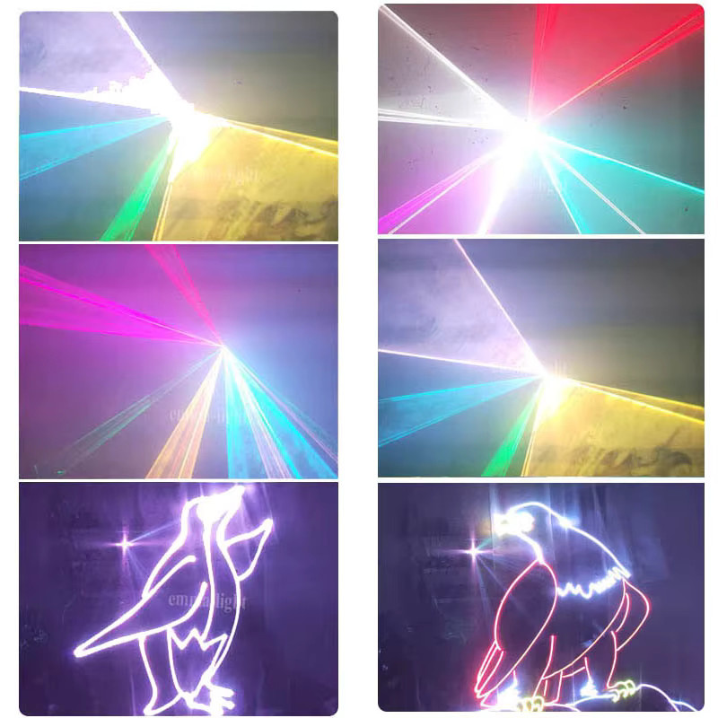 EMMA Professionelles 3D-Animations-Laser-Show-System mit 30kpps oder 50kpps Scanner und PC-Steuerung - Bild 4