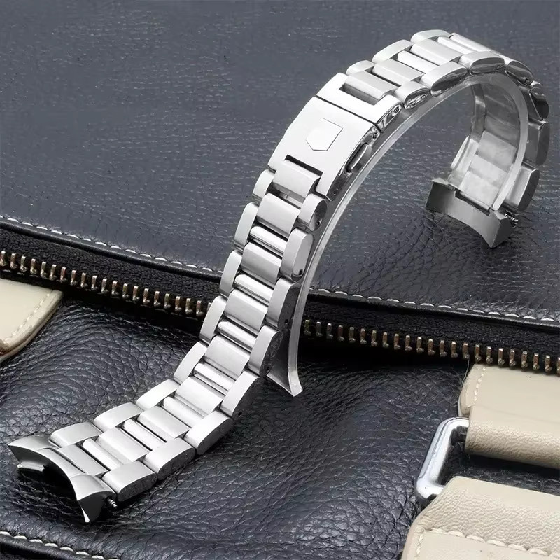 Carrera Uhrenarmband Edelstahl, 22 mm, Silber - Bild 2