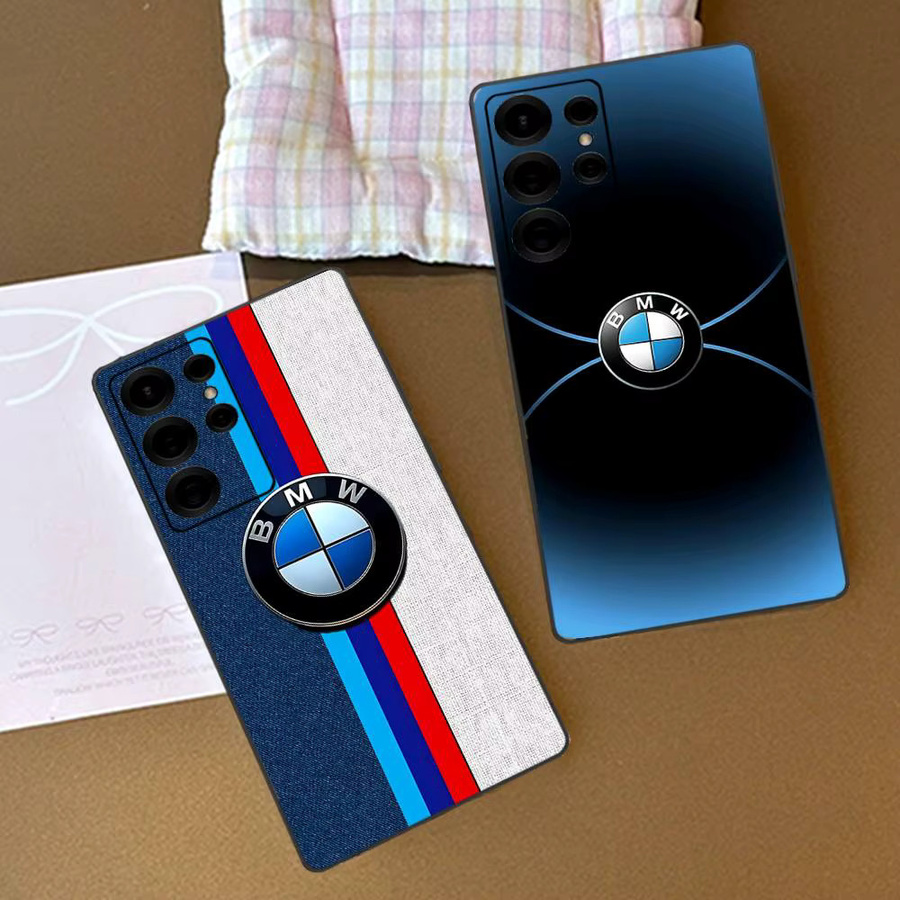 B-BMW Logo Handyhülle für Samsung Galaxy S24 Ultra 5G S23 S22 S21 S20 S24 FE Multicolor - Bild 3
