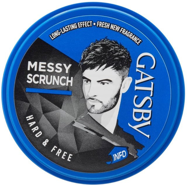 Gatsby Haarstyling Wachs Hart & Frei, 75g, Herren, Black - Bild 1