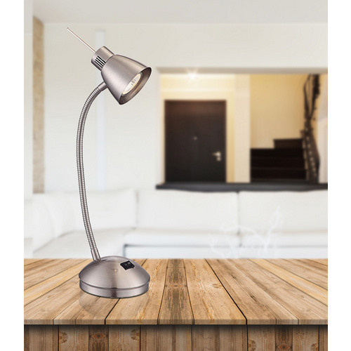Globo Lighting Tischleuchte NUOVA in Gold/Messing mit GU10 LED-Leuchtmittel, 4W, 280lm, 3000K - Bild 2