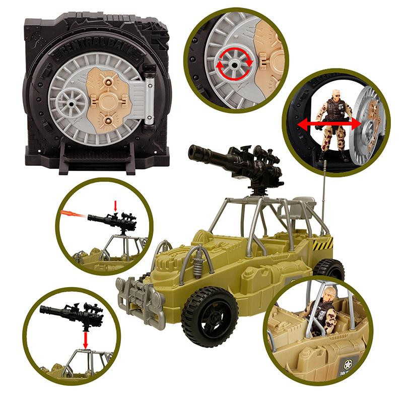 Yiran toy 1 Soldaten-Set Militär Dunkles Khaki - Bild 1