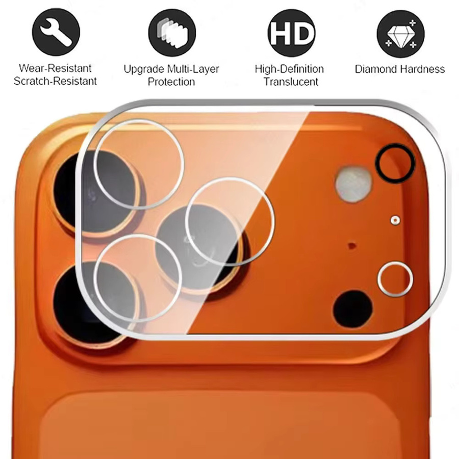Kameraschutz für iPhone 17 Serie und iPhone 17 Air mit 3D Objektiv Glas Film und Schutzabdeckung in HD-Qualität - Bild 3