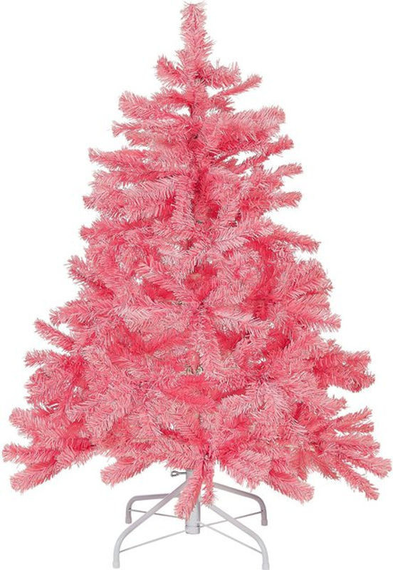 Künstlicher Weihnachtsbaum Farnham von BELIANI in Rosa, Höhe: 120 cm - Bild 1