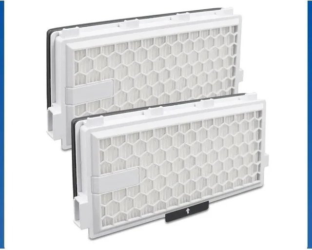 Miele SF-HA 50 HEPA Airclean 50 Filter in Weiß kompatibel mit S4, S5, S6, S8 und SF-HA 50 Staubsaugern - Bild 1
