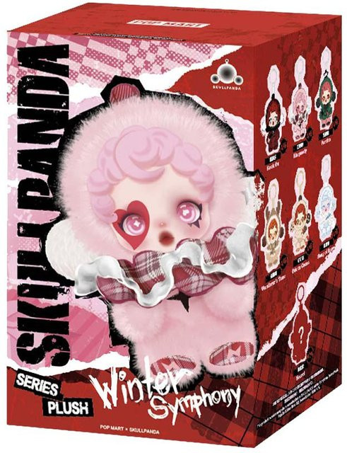 POP MART SKULLPANDA Winter Symphony, Plüsch Blind Box, weiß - Bild 1
