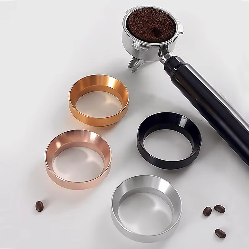 TIME OWNER Kaffee Catcher Ring in Silber für 51mm, 53mm oder 58mm Siebträger - Bild 2
