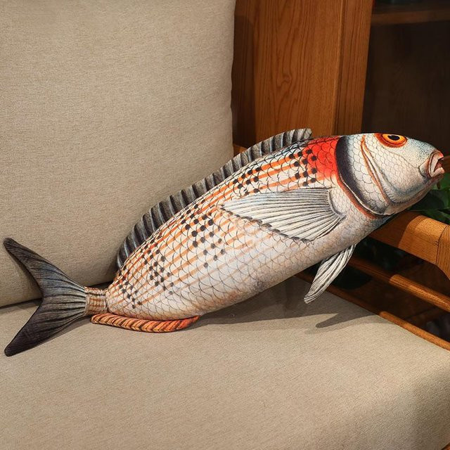 BC Pet Supplies Simulation Fisch Plüschtier, Kissen, 70cm - Bild 1