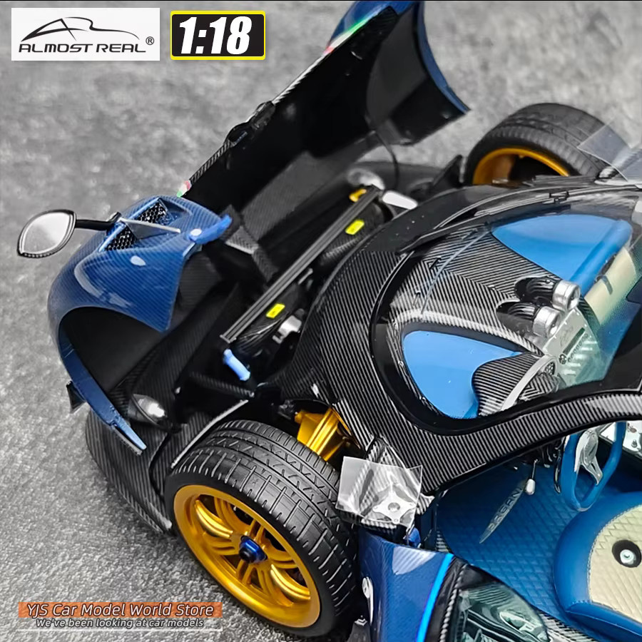 Almost Real Pagani Zonda Tricolore, Automodell, 1:18, Blau, Metall - Bild 3