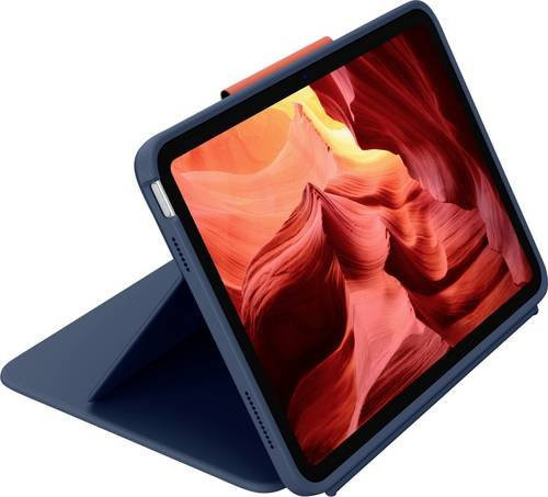 Logitech Rugged Combo 4 Tastatur und Foliohülle in Classic Blue für Apple iPad 10,9 Zoll mit Smart Connector und QWERTZ Layout - Bild 2