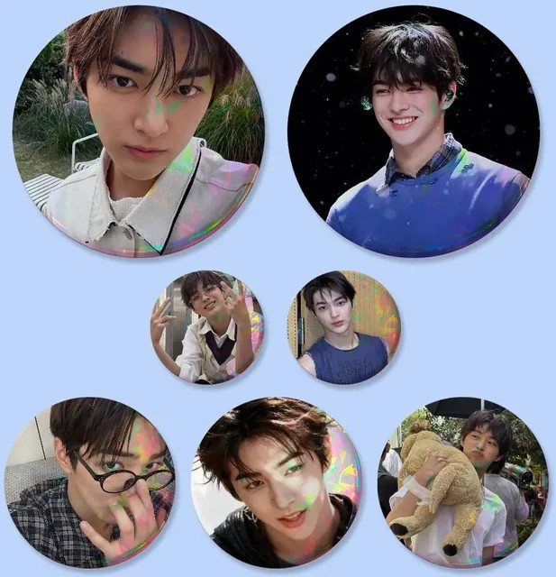 KEONHO Runde Cosplay-Pins, Brosche - Bild 1