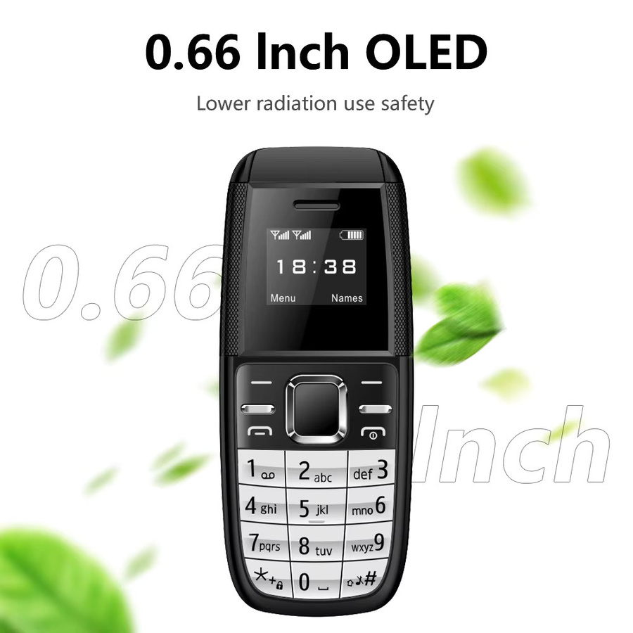 SERVO BM200 Mini-Tastenhandy mit 2G, GSM, 2 SIM-Karten und Bluetooth in Rot - Bild 4