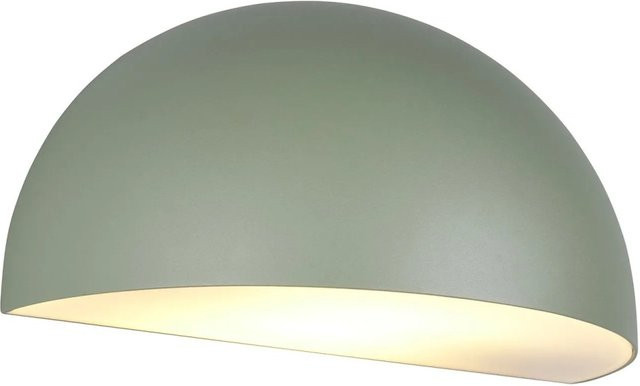 Trio LED-Wandleuchte Maas in Grün aus Aluminium für Balkon und Terrasse, B/T/H: 27 x 14 x 15,5 cm - Bild 1