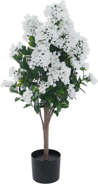 MCW Künstlicher Flieder Q87 Dekopflanze für Outdoor in Weiß, Höhe: 95 cm, Breite: 40 cm, Tiefe: 40 cm - Bild 1