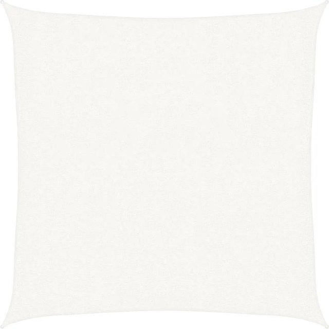 vidaXL Sonnensegel aus HDPE in Weiß, B/B: 250 x 250 cm - Bild 1