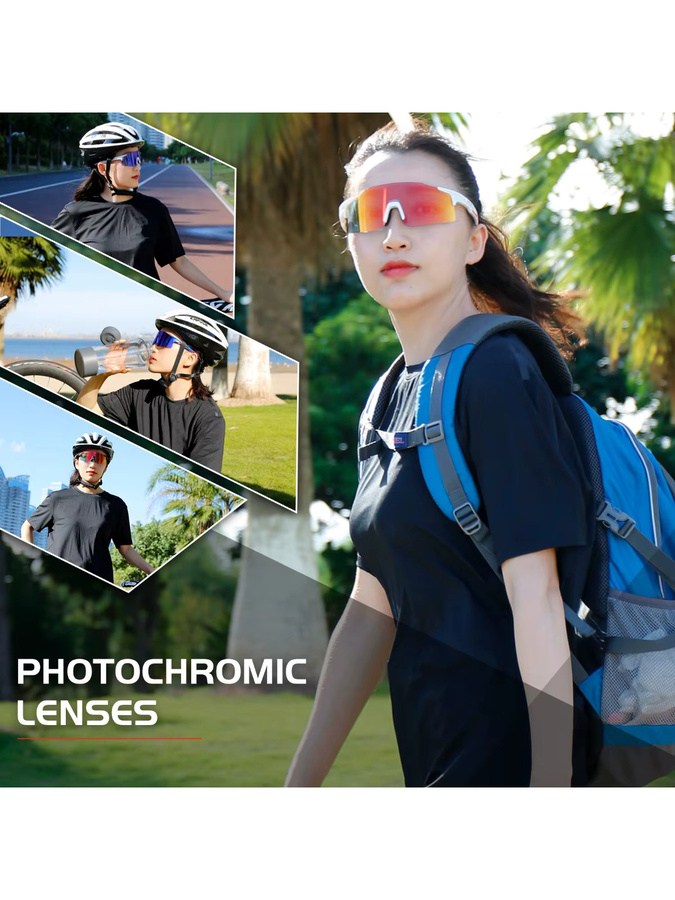 KAPVOE Sonnenbrille Sport, photochrom, Unisex - Bild 7