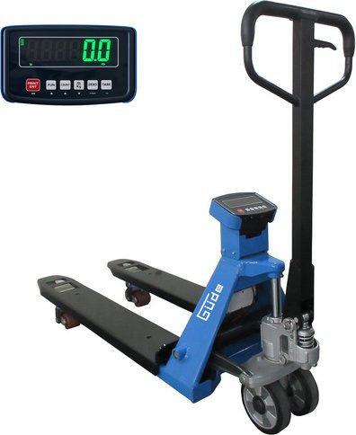 Güde Gabelhubwagen GHW Scale 2500, blau, B/T/H: 56 x 155 x 120,5 cm - Bild 1