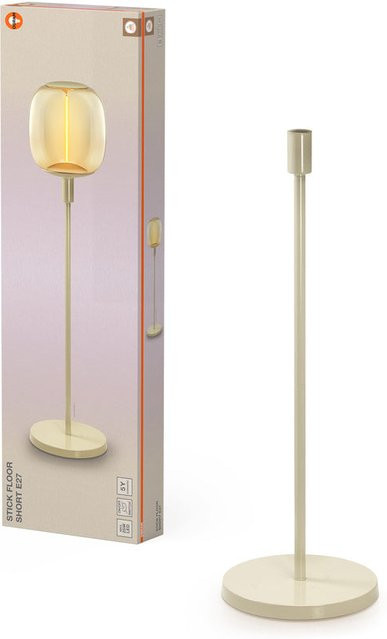 Osram Decor Stick Floor Standleuchte Beige, Höhe: 78 cm, E27, Glas, transparent - Bild 1