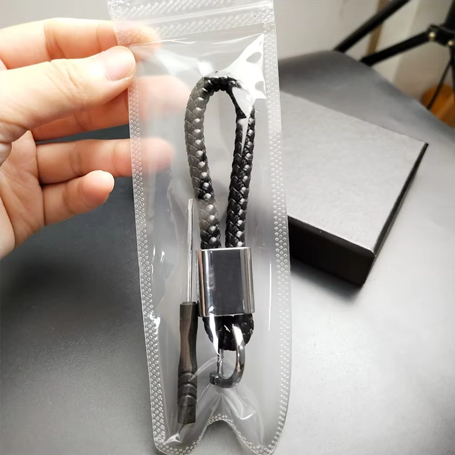 WYMECT Schlüsselanhänger, Leder geflochten, Unisex - Bild 3