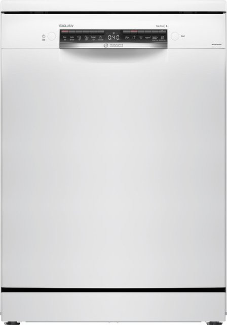 Siemens Serie 4 Unterbau-Geschirrspüler SMS4EBW0ME in Weiß mit Aquastop und automatischer Türöffnung, Breite: 60 cm - Bild 1