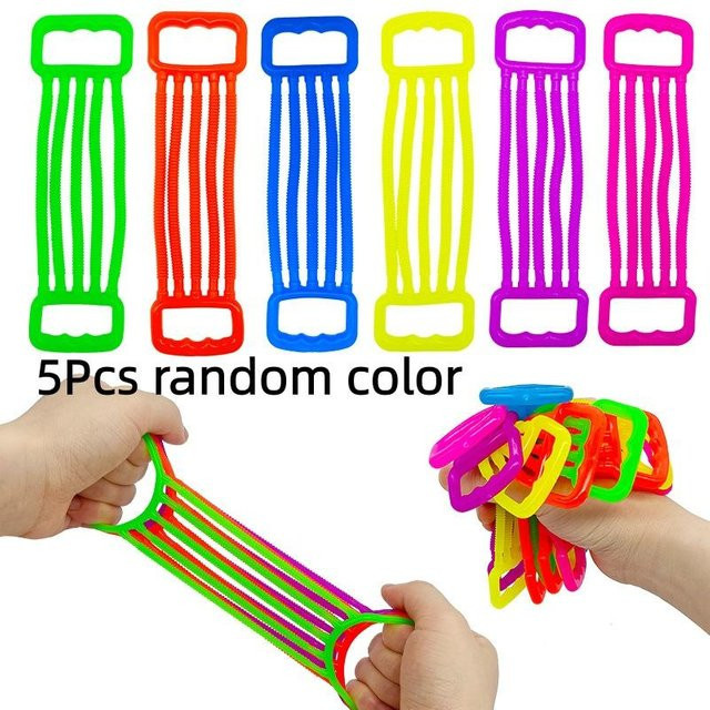 A Family Of Home Textiles Dehnbare Schnüre Fidget Spielzeug, 5-20 Stück - Bild 1
