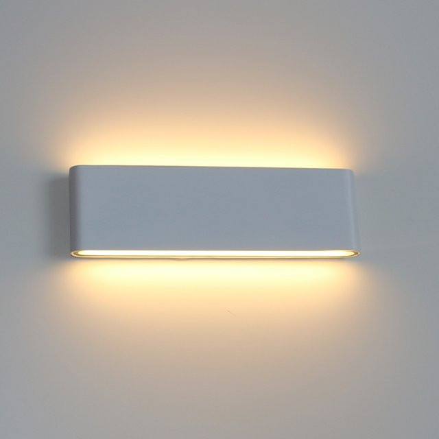 Feiyunlux LED Außenwandlampe wasserdicht aus Aluminium in Warmweiß - Bild 1