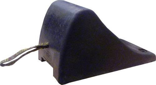 VISO WHEELSTOP EELSTOP4 Unterlegkeil in Schwarz, L x B x H: 34,0 x 20,0 x 19,0 cm - Bild 1