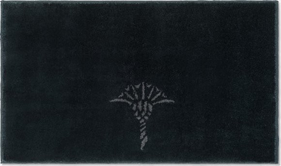 Badteppich JOOP! CORNFLOWER in Schwarz, B/B: 70 x 120 cm, rutschfest und modern - Bild 1