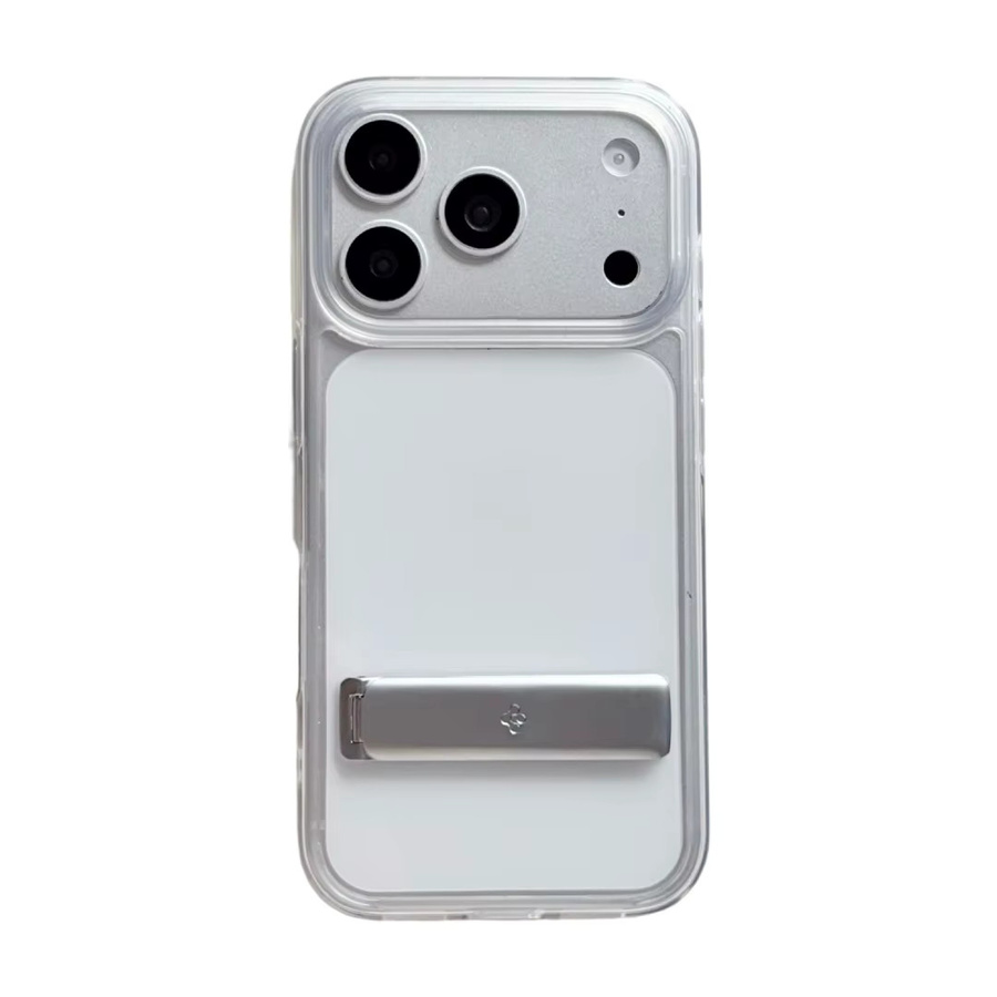 Spigen Ultra Hybrid Schutzhülle für iPhone in Transparent mit Klappständer und Schutzabdeckung - Bild 7