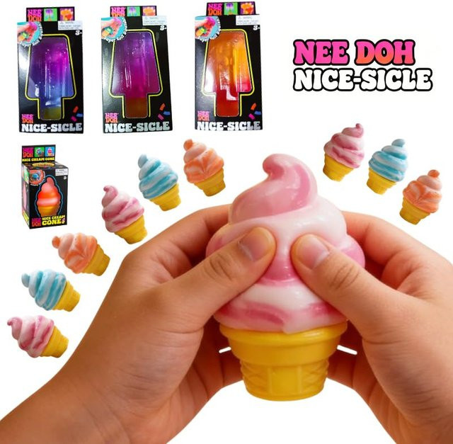 Schylling Eiscreme & Eis am Stiel Quetschspielzeug, multicolour - Bild 1