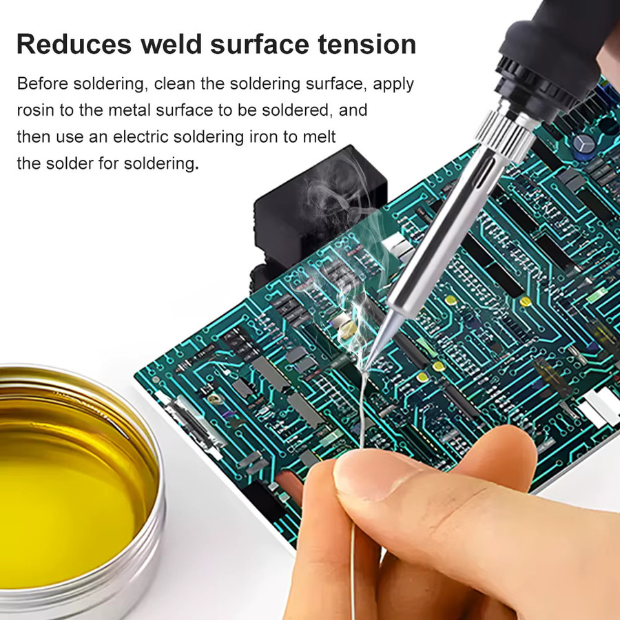 HAOXPNG Hochreines Kolophonium als Reparaturflussmittel für PCB BGA und elektronische Werkzeuge - Bild 3