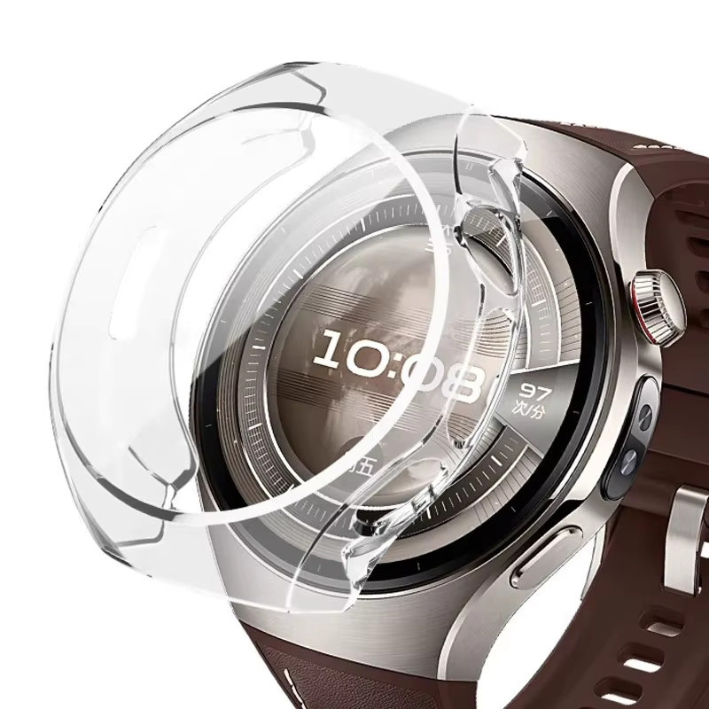 Huawei Uhren Schutzhülle, Gehärtetes Glas, Kunststoff, 46 mm und 41 mm - Bild 2