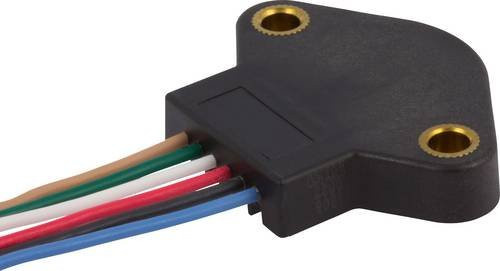 ZF Winkelsensor AN920032 in Schwarz mit analogem Spannungsausgang und offenem Kabelende für einen Messbereich von bis zu 360° - Bild 1