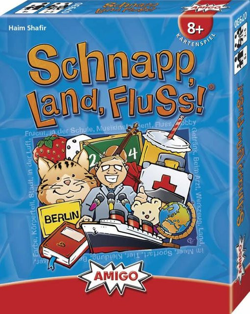 Amigo Schnapp, Land, Fluss! Kartenspiel ab 8 Jahren - Bild 1
