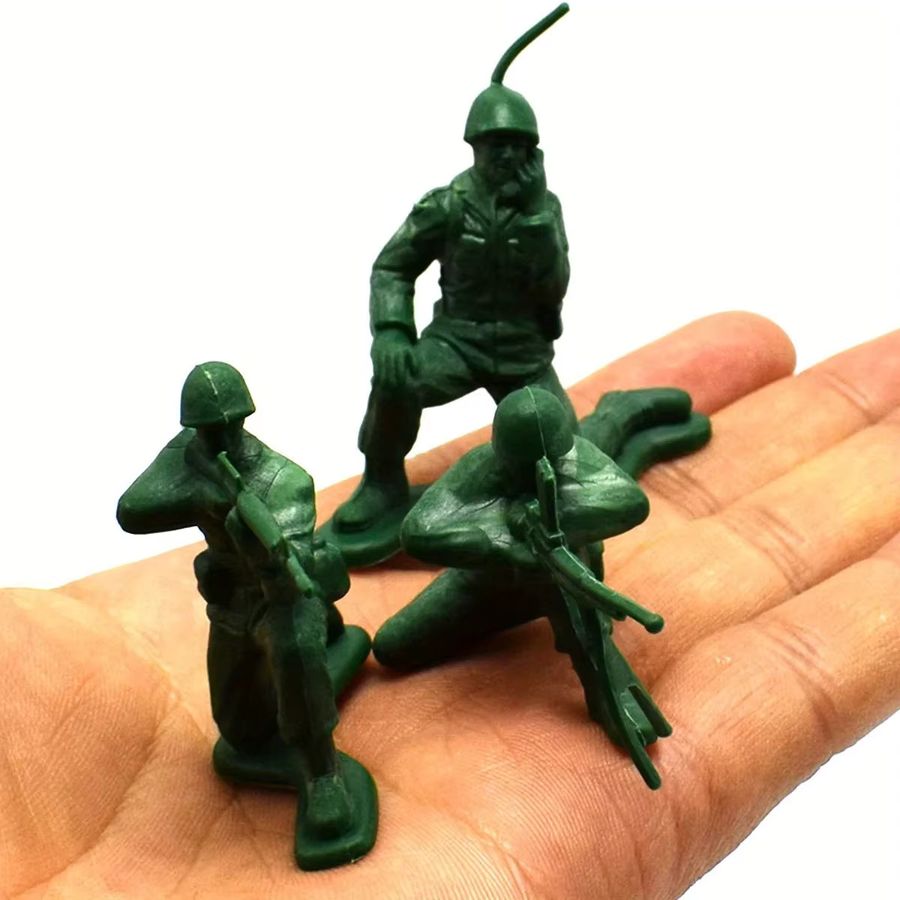 30 Stück Miniatur-Soldatenmodelle aus Kunststoff in Multicolor von ZSY für deine Partydekoration oder als Geburtstagsgeschenk - Bild 3