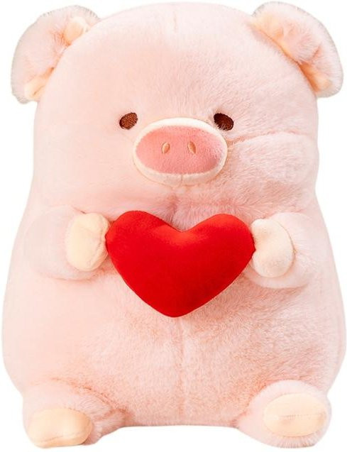 Yiran Health & Beauty Rosa Sparschwein Puppe Plüschtier, 20cm, ab 3 Jahre - Bild 1