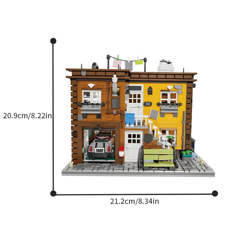 Ashley's 2-stöckiges Haus, Baustein-Set, 2284 Teile, ab 14 Jahren - Bild 2